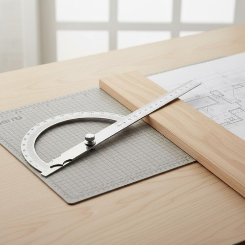 Verstellbarer winkelmesser - verstellbarer,