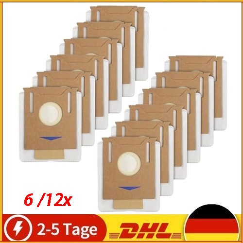 12stück staubsaugerbeutel - 6/12stück,