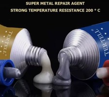 2 Komponenten Metall Kleber Industriekleber Reparatur Paste 20g hitzebeständig