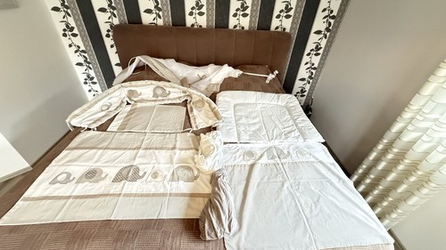 Alvi bettset elefant beige - alvi,
