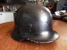 alter Feuerwehr Helm Alu DIN 14940  Größe ca 58-61