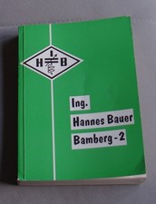 Ing hannes bauer katalog - hannes,