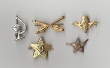 Alte Russische Abzeichen für Kragenspiegel oder Schulterstücken Rote Armee