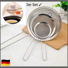 Edelstahl fein küchensieb - edelstahl,