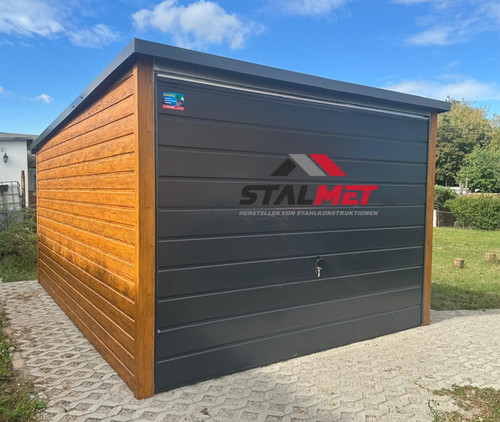 Blechgarage 3x4 5m - +blechgarage, 3x4,5m