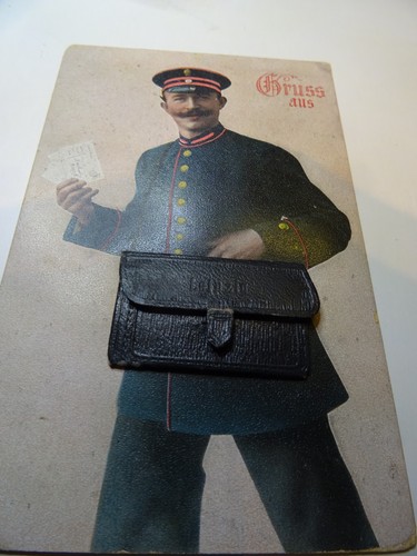 Alte postkarte postillon - postkarte,