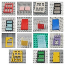 LEGO Diverse Fenster Türen Wall Door Windows F01 - div Farben und Typen
