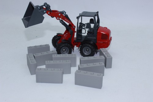 Betonblocksteine schmal 4er - 10,