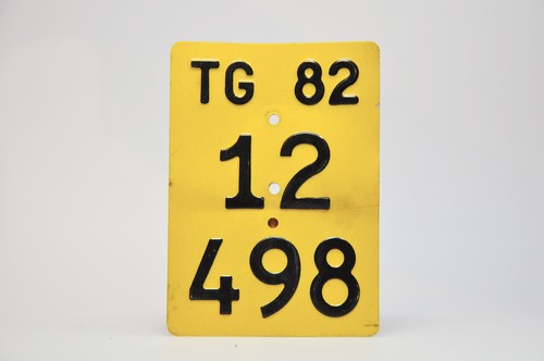 Moped mofa nummernschild - moped,