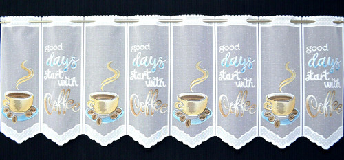 Kaffee küchengardine bistro - ,