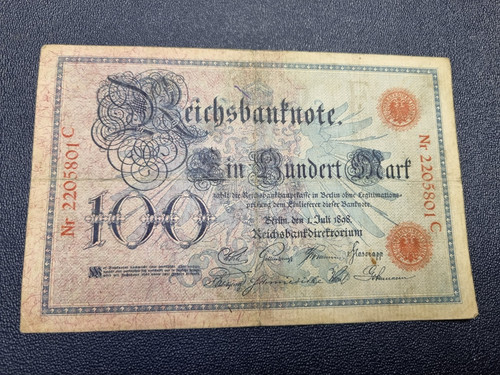 Reichsbanknote 100 mark - ....reichsbanknote,