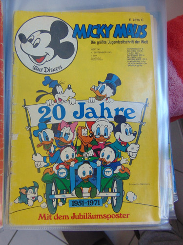 Micky maus 1971 hefte - maus,
