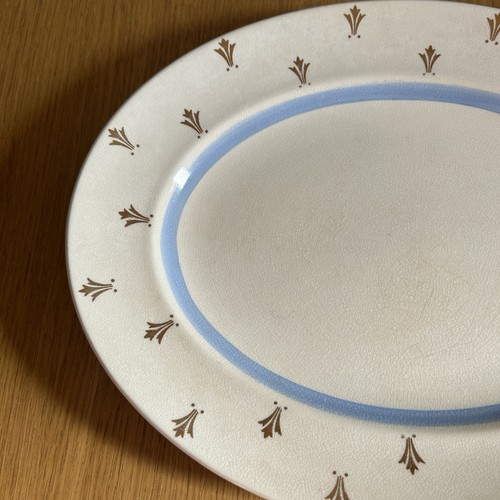 Vintage palissy keramik ovale - palissy,