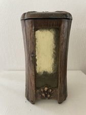 Grab Windlicht massiv Bronze Messing / Rotguss Grabschmuck 3,0 Kg  23,5 cm hoch