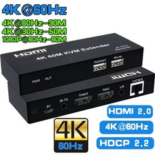 60M USB HDMI KVM Extender