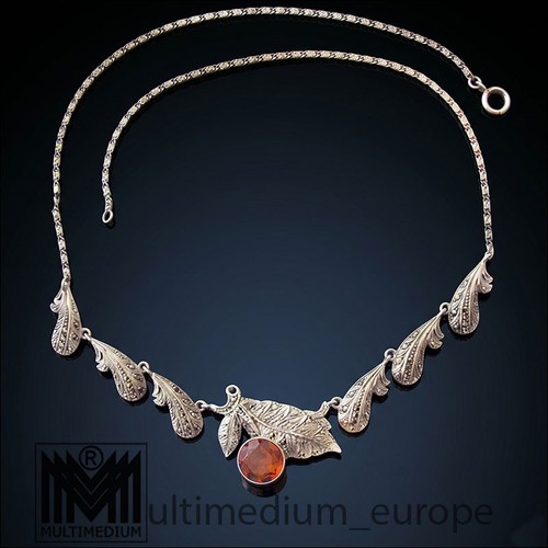 Silber collier citrin - silber,