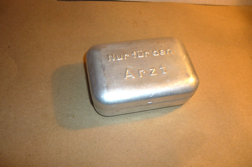 Antike blech dose - -, 30er