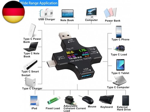 Usb tester messgerät - usb,
