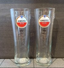 Paar Amstel Bier Pint 20 Unzen
