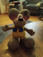 Diddl Maus mit gelbe Latzhose