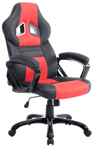 Racing bürostuhl schwarz rot - racing, schwarz/rot