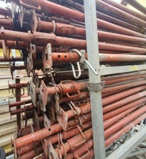 Baustützen gebraucht, Stahlrohrstützen 160-300 cm, 