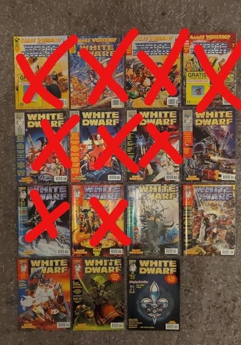 Games workshop white dwarf - workshop,