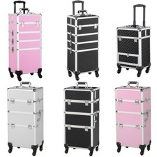 Kosmetikkoffer Trolley Friseurkoffer Schminkkoffer Make-up Koffer Beauty Case 