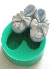 3D Silikonform" Baby Schüchen"Form  Fondant Mold Cake Decorating Tools