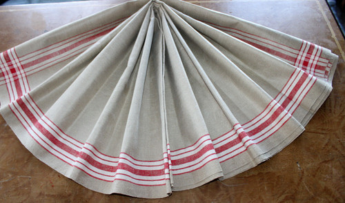 Mangeltuch rolltuch leinen - mangeltuch,