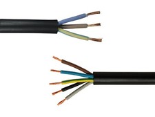 Gummikabel H07RN-F 1x1,5mm² 3x1,5mm² 3x2,5mm² 5x1,5mm² 5x2,5mm² Meterware