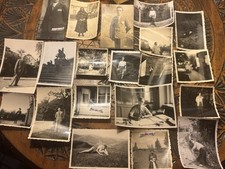 📸Konvolut 20 Fotos 30-60er Reich 2WK DDR Frauen Männer Natur Mode Pose SW ~7x10