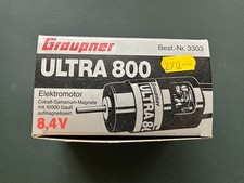 Graupner Ultra 800 Elektromotor 8,4 V – neu in OVP – Rarität