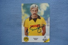 BORUSSIA DORTMUND A.K. "BURGHARD SEGLER" SAISON 1978/79 "PRESTOLITH" SIGNIERT