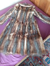 Damen Pelzmantel Opossum Gr 38
