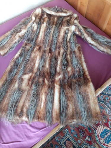 Damen pelzmantel opossum 38 - pelzmantel, gr