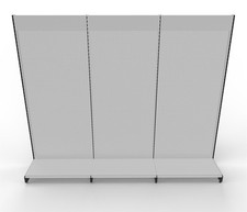 Supermarktregal Metallregal Wandregal 270x300 cm (HxB) Verkaufsregal Kiosk 