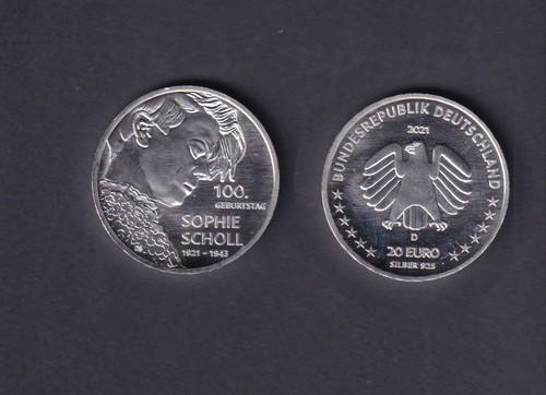 Silbermünze euro 2021 100 - silbermünze,