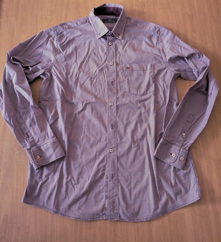 Hemd bordeaux neu jim - 43/44,