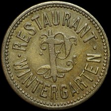Wertmarke pfennig pz - wertmarke:, pfennig.
