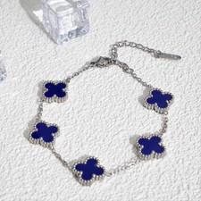 Luxuriöses kleeblatt armband - luxuriöses,