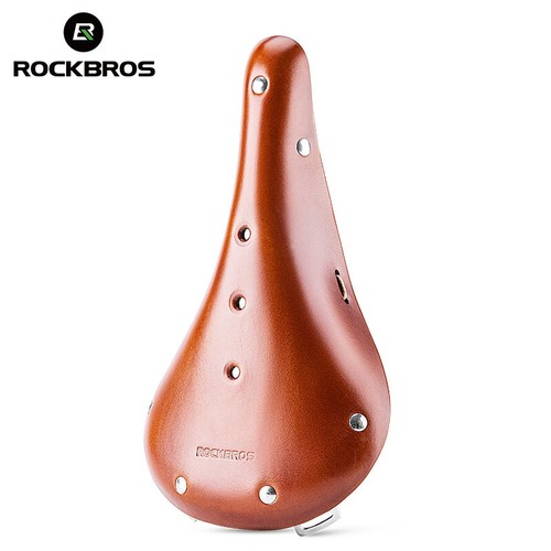 Rockbros vintage fahrradsattel - vintage,
