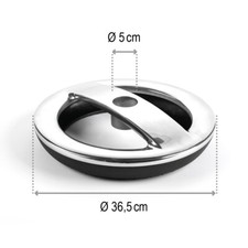 Fuß poliert für Topstar Hocker Sitness Bob Bobby Sitztrainer Ersatzteil Nachkauf