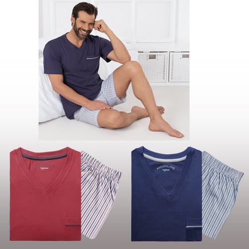 Herren nachtwäsche pyjama - herren,