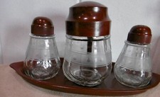 Menage bakelit glas teile - bakelit/glas, 5