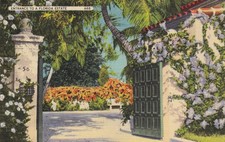 Postkarte - Entrance to a