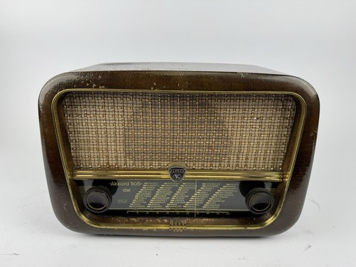 Röhrenradio minerva akkord - röhrenradio,