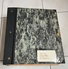 Großes HERBARIUM  von 1968   120  gepresste und bestimmte Pflanzen 