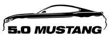 Mustang aufkleber 19cm - aufkleber,