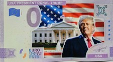 0 Euro Schein Donald Trump
